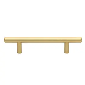 Gliderite 849376049431 3.75-inch Cc Solid Satin Gold Cabinet Bar Pulls Pack Of 10 Gliderite 849376049431 3.75-inch Cc Solid Satin Gold Cabinet Bar Pulls Pack Of 10