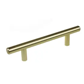 Gliderite 849376049448 3.75-inch Cc Solid Satin Gold Cabinet Bar Pulls Finish