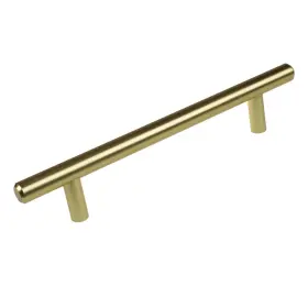 Gliderite 849376049462 5-inch Cc 7.375-inch Long Solid Satin Gold Finish