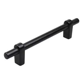 Gliderite 849376049745 4.25-inch Cc Matte Black Euro T-bar Cabinet Handle