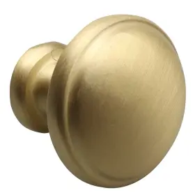 Gliderite 849376050697 1.125-inch Satin Gold Round Ring Cabinet Knobs Finish #3