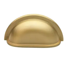 Gliderite 849376050949 3-inch Cc Satin Gold Cup Bin Cabinet Pulls Pack Of 10 -