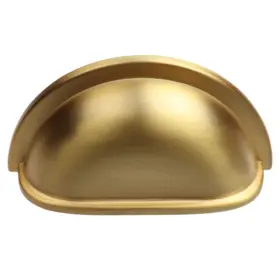Gliderite 849376050956 3-inch Cc Satin Gold Cup Bin Cabinet Pulls Pack