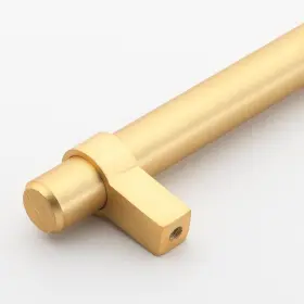 Gliderite 849376051106 3.75-inch Solid Oil Satin Gold Euro Bar Pulls Pack Of 25 #2