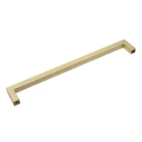 Gliderite 849376051403 8.75-inch Satin Gold Solid Square Bar Pull Handle N/a #3