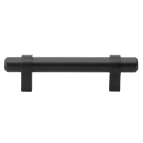 Gliderite 849376053667 25-pack 3-inch Center Solid Steel Euro Cabinet Black