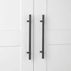 Gliderite 849376053773 10-pack 6-5/16 Inch Center Solid Steel Cabinet Pull Brown #3