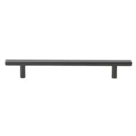 Gliderite 849376053773 10-pack 6-5/16 Inch Center Solid Steel Cabinet Pull Brown