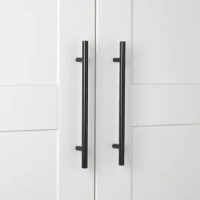 Gliderite 849376054039 10-pack 7-inch Center Solid Steel Cabinet Pull Black #3