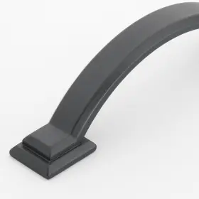 Gliderite 849376054510 10-pack 3-inch Center Arched Cabinet Pull Matte Black #2