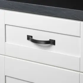 Gliderite 849376054527 25-pack 3-inch Center Arched Cabinet Pull Matte Black #3