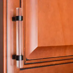 Gliderite 849376054619 10-pack 3-3/4-inch Center Acrylic Cabinet Pull Clear