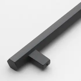 Gliderite 849376055425 10-pack 5-inch Center Solid Hexagon Bar Pull Matte Black #2