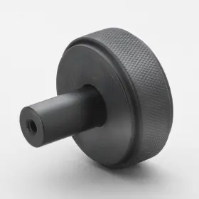 Gliderite 849376055906 10-pack 1-1/2 Inch Solid Round Knurled Cabinet Brown #2