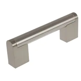 Gliderite 849376056743 5-pack 3-3/4 Inch Center Stainless Steel Cross Bar Satin Nickel