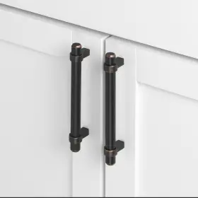 Gliderite 849376056811 5-pack 5-inch Center To Solid Steel Euro Brown #3