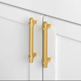 Gliderite 849376056897 5-pack 5 In Center Satin Gold Euro Solid Cabinet #3