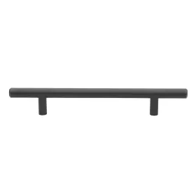 Gliderite 849376057153 5-pack 5-inch Center Solid Steel Cabinet Pull Brown