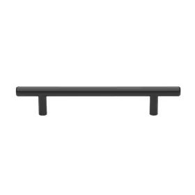 Gliderite 849376057245 5-pack 5-inch Center To Solid Steel Cabinet Black