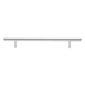 Gliderite 849376057344 5-pack 7-inch Center Solid Steel Cabinet Pull Chrome/brown