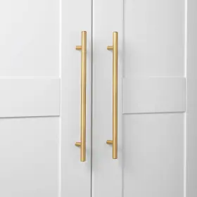 Gliderite 849376057443 5-pk 9 Inch Center Satin Gold Solid Steel Cabinet #3