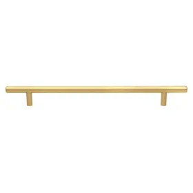 Gliderite 849376057443 5-pk 9 Inch Center Satin Gold Solid Steel Cabinet