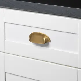 Gliderite 849376057627 5-pack 2.5-inch Center Bin Pull Satin Gold - 5 Pack #3