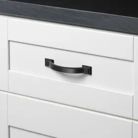 Gliderite 849376057634 5-pack 3-inch Center Arched Cabinet Pull Matte Black #3
