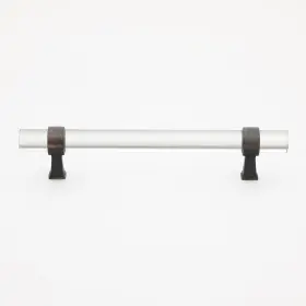 Gliderite 849376057672 5-pack 6-5/16 Inch Center To Acrylic Cabinet Clear