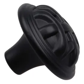 Gliderite 849376057733 5-pack 1-1/4-inch Round Braided Cabinet Knob Black #3