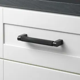 Gliderite 849376057900 5-pack 5-inch Center Solid Knurled Bar Pull Chrome/brown #3