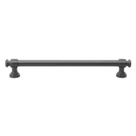 Gliderite 849376058549 10-pk 7-5/8 Inch Center Matte Black Classic Euro