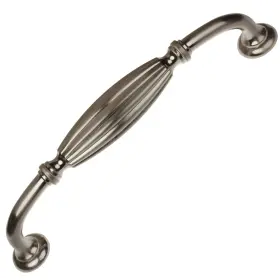 Gliderite 849376058808 5-pack 5 Inch Center Satin Nickel Fluted Cabinet #2