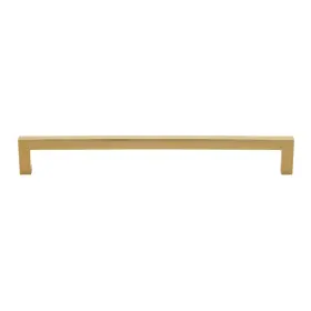 Gliderite 849376059232 8-3/4 Inch Center Gold Solid Square Bar Pulls 5-pack - Brass
