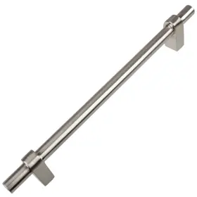 Gliderite 849376059508 5-pack 6-1/4 Inch Center Satin Nickel European