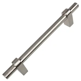 Gliderite 849376059546 5-pack 4-1/4 Inch Center Satin Nickel European #2