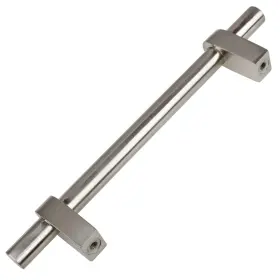Gliderite 849376059546 5-pack 4-1/4 Inch Center Satin Nickel European #3