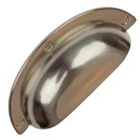 Gliderite 849376059584 5 Pack 2-1/2 Inch Center Satin Nickel Classic Bin #2
