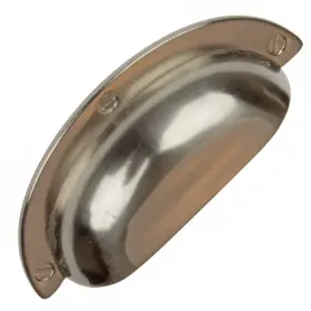 Gliderite 849376059584 5 Pack 2-1/2 Inch Center Satin Nickel Classic Bin