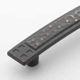 Gliderite 849376059973 5 Pack 3-3/4 Inch Center Rubbed Bronze Hammered Oil #2