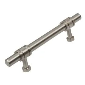 Gliderite 849376060009 5 Pack 3-3/4 Inch Center Satin Nickel Solid Barrel