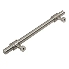 Gliderite 849376060023 5 Pack Inch Center Satin Nickel Solid Barrel Ring #3