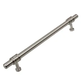 Gliderite 849376060061 5 Pack 7-5/8 Inch Cc Satin Nickel Solid Barrel Ring