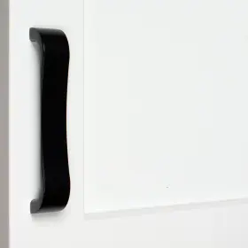 Gliderite 849376060511 4-1/2 Inch Cc Curved Cabinet Handles Matte Black 5-pk - #3