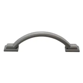 Gliderite 849376060726 5-pack 3 Inch Cc Arched Square Brushed Pewter