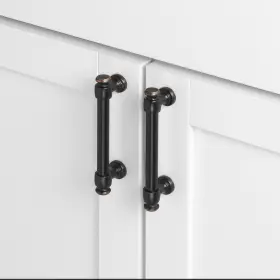 Gliderite 849376060825 5-pack 3-3/4 Inch Cc Classic Oil Rubbed Bronze Euro #3