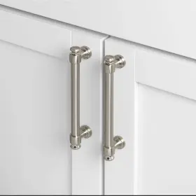 Gliderite 849376060856 5-pack 5 Inch Cc Classic Satin Nickel Euro Bar #3