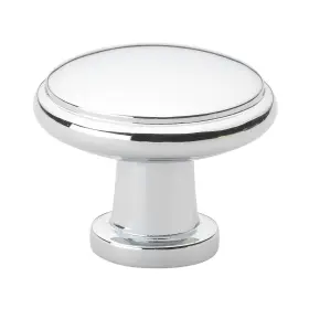 Gliderite 849376061143 5-pack 1-1/8 Inch Polished Chrome Round Ring