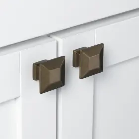 Gliderite 849376061181 5-pack 1-3/8 Inch Antique Modern Square Cabinet #3