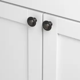 Gliderite 849376061327 5-pack 1-1/4 Inch Rubbed Bronze Round Beaded Oil #3